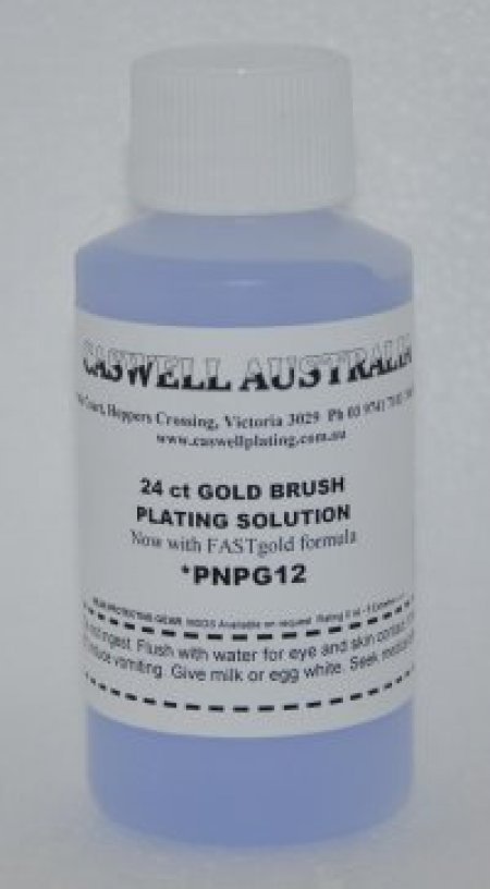 Plug N' Plate® Gold Solution 4 oz
