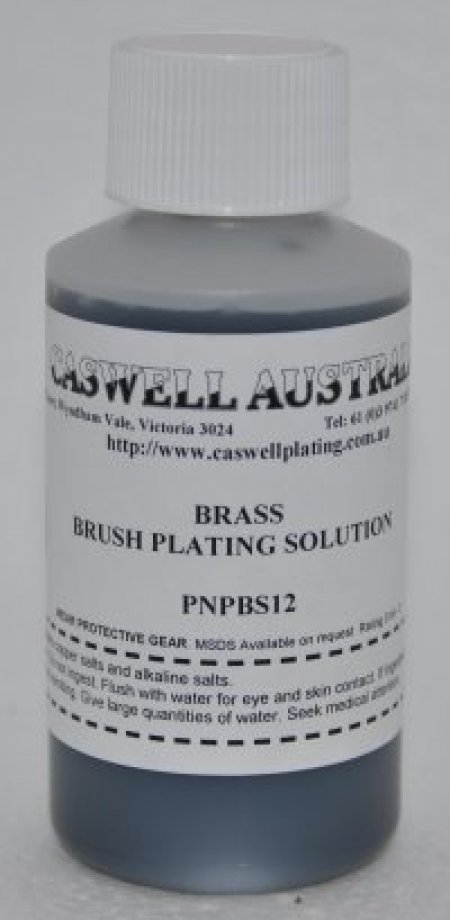 Plug N' Plate® Brass Solution 4 oz 