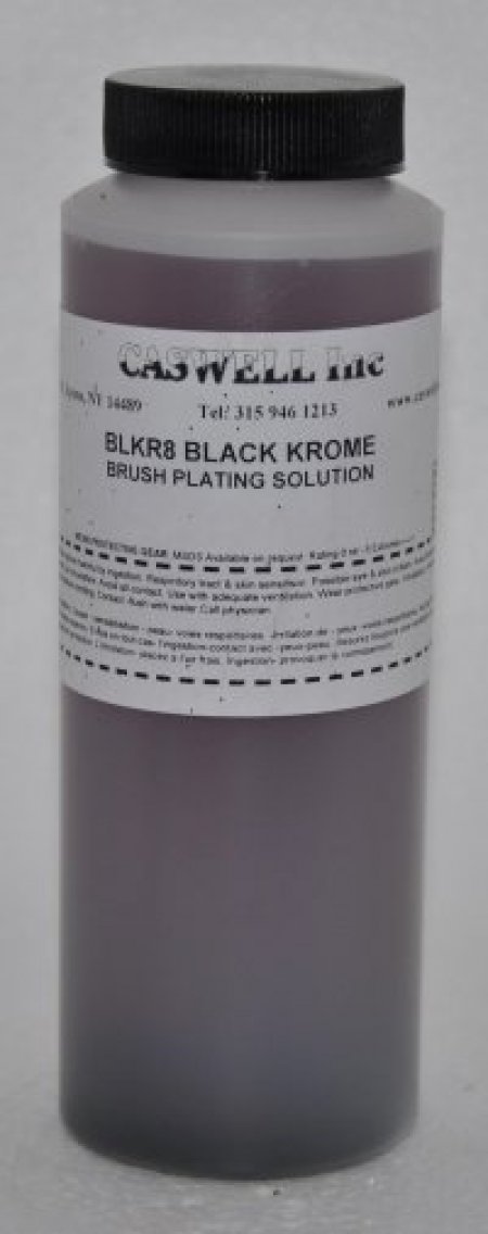 Plug N' Plate® Black Krome Solution 8oz