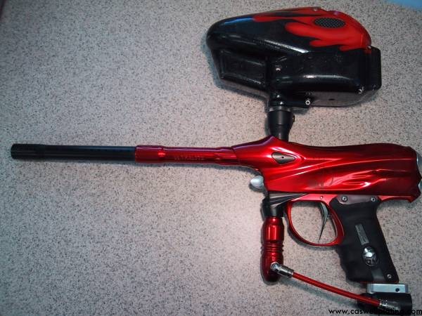 paintball marker anodised aluminium