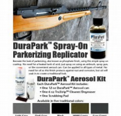 Duracoat DuraPark Aerosol Kit - Spray on Parkerizing Replicator - WWII GREEN 
