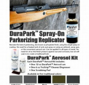 Duracoat DuraPark Aerosol Kit - Spray on Parkerizing Replicator - GRAY GREEN