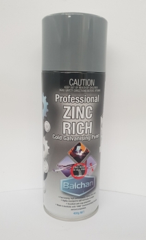 Balchan professional ZINC RICH cold galvanising paint