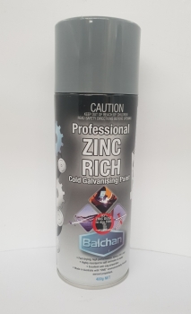 Balchan professional ZINC RICH cold galvanising paint