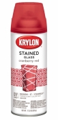 KRYLON STAINED GLASS - CRANBERRY RED