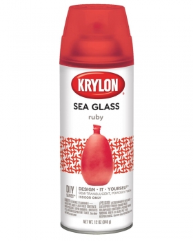 Krylon Sea Glass - Ruby