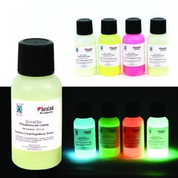 DuraGlo™ Night Sight Paint with BaseCoat - Daytime Clear/Nighttime Green DGCG