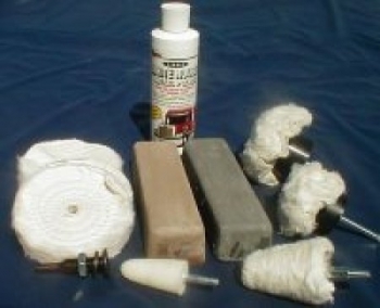 Aluminum & Copper Alloy Polishing Kit For Hand Held Drill 
