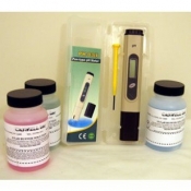 pH TESTER With PH Buffer Solution Kit