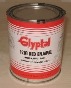 Glyptal Brush On Red Enamel 1 Quart