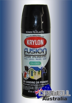 Krylon Fusion For Plastic - Gloss Black 