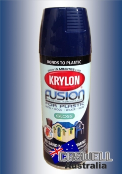 Fusion For Plastic - Navy Gloss 