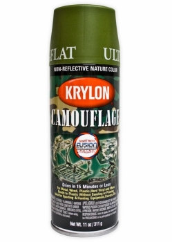 Krylon Fusion Camouflage - WOODLAND LIGHT GREEN